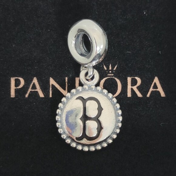 Pandora Boston Red Sox Baseball Team Exclusive Dangle Charm with box - Picture 1 of 7